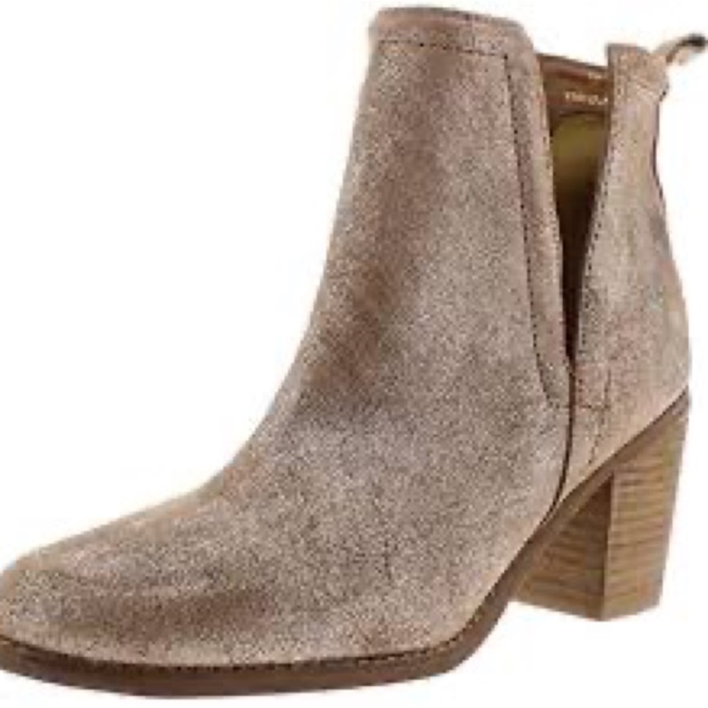 Diba True metallic booties